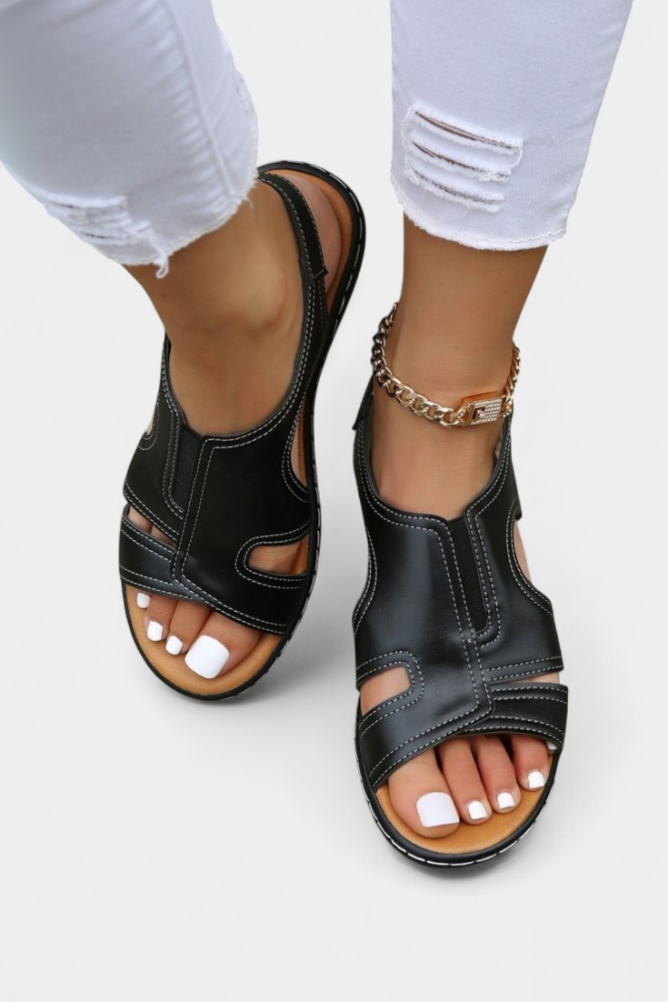 Stilvolle orthopädische Damen-Sandalen Eudoxia – Ansicht 5