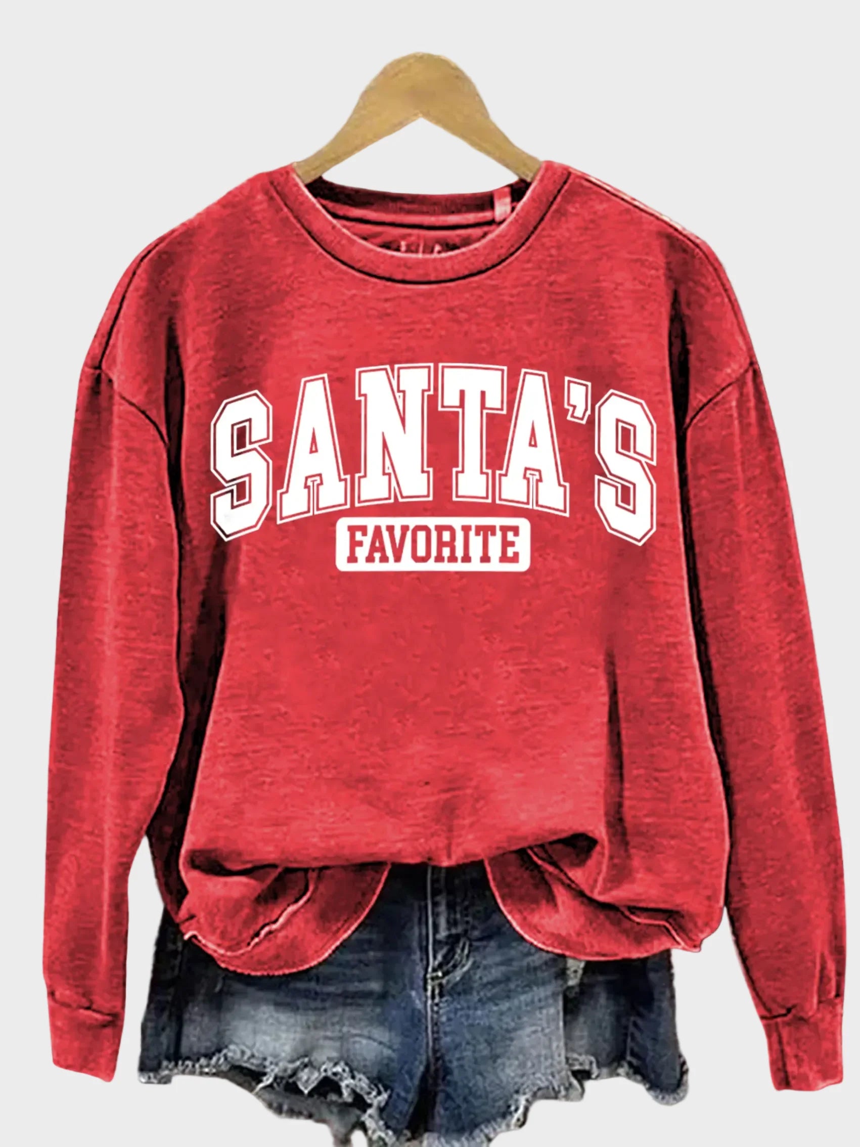 Shana – Damen-Sweatshirt mit Weihnachtsmuster
