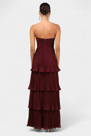 June – Damenkleid mit Rüschen und Herzausschnitt – Ansicht 4