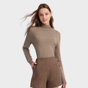 Divine – Kaschmir-Rollkragenpullover für Damen