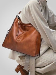 Freia – Elegante Lederschultertasche für Damen