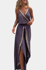 Donatella – Damen-Jumpsuit mit goldenen Details – Ansicht 4