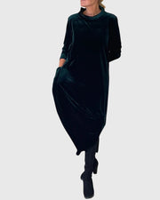 Madison – Elegantes Samtkleid für Damen