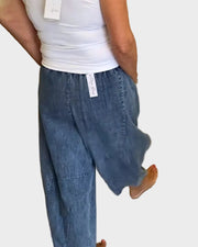 Gwen – Lockere Damenjeans mit elastischem Bund – Ansicht 7