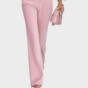 Lesley – Rosa Cord-Overall mit verstellbaren Trägern – Ansicht 7