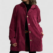 Cordia – Cordjacke für Damen mit Kapuze