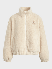 Tanya – Flauschige Fleecejacke für Damen