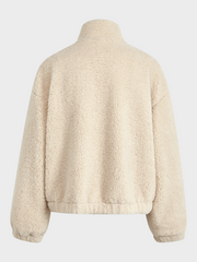 Tanya – Flauschige Fleecejacke für Damen – Ansicht 5