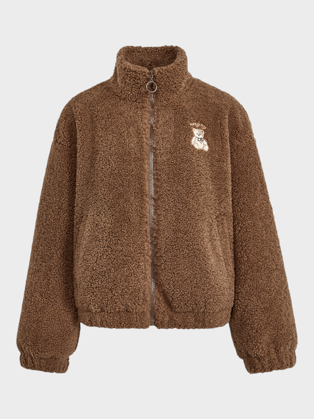 Tanya – Flauschige Fleecejacke für Damen – Ansicht 3