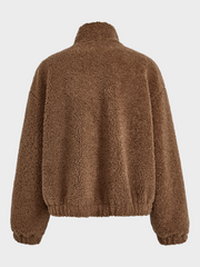 Tanya – Flauschige Fleecejacke für Damen – Ansicht 6
