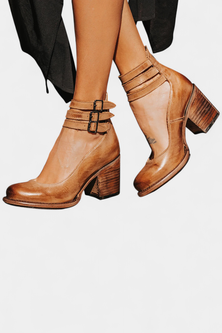 Penka – Pumps für Damen mit Blockabsatz