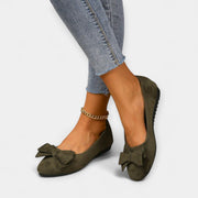 Slip-on-Schuhe für Damen mit Schleife – Ansicht 2