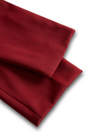 Fiona – Elegantes weißes Kleid mit Stehkragen und Gürtel – Ansicht 9