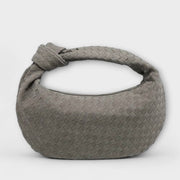 Emi – Große gewebte Tasche für Damen mit Knotendetail – Ansicht 8