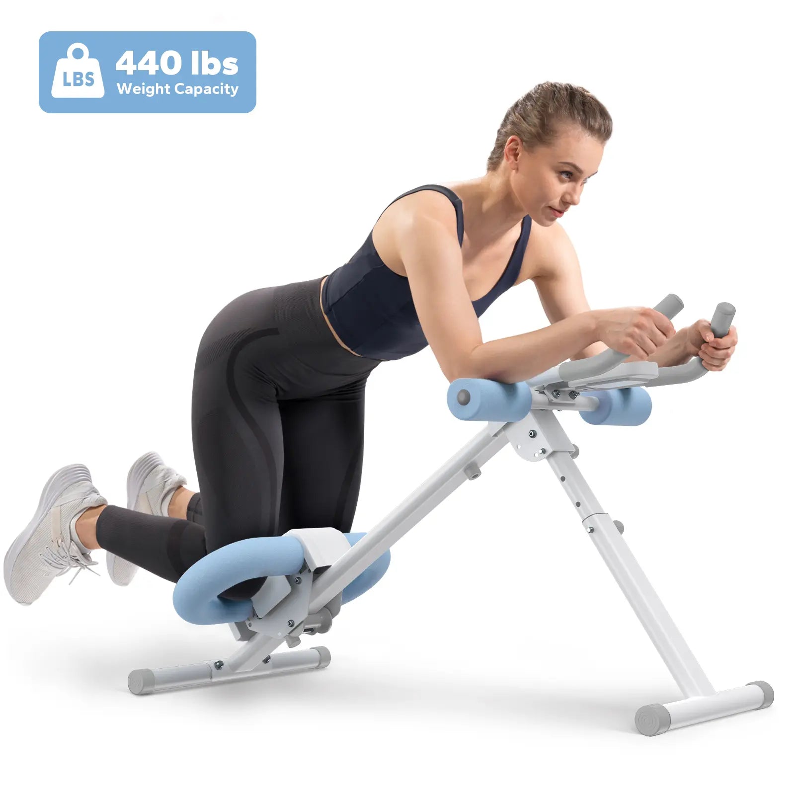Merach – Verstellbarer Bauchtrainer mit LCD-Display – Ansicht 3