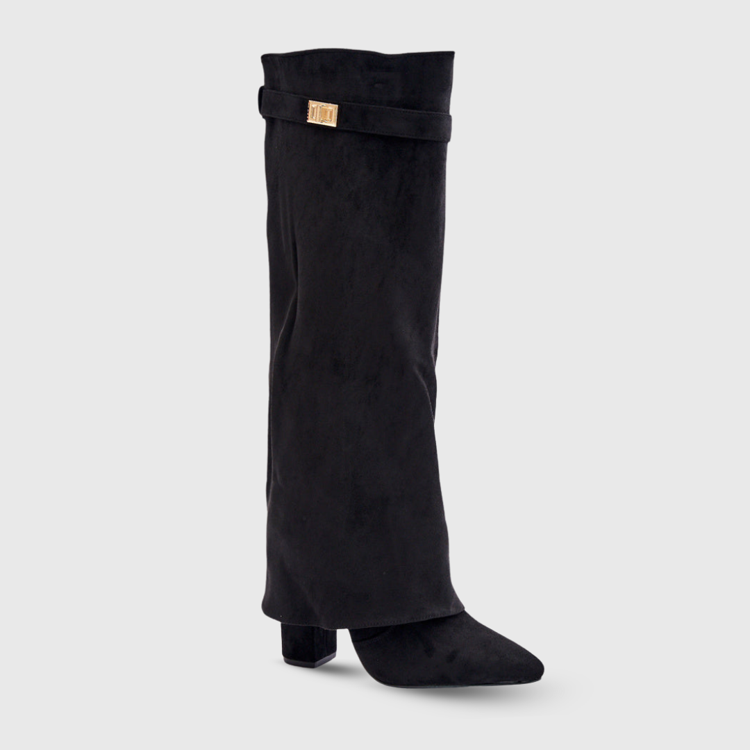 Elegante hohe Stiefel für Damen in zeitlosem Design – Ansicht 2