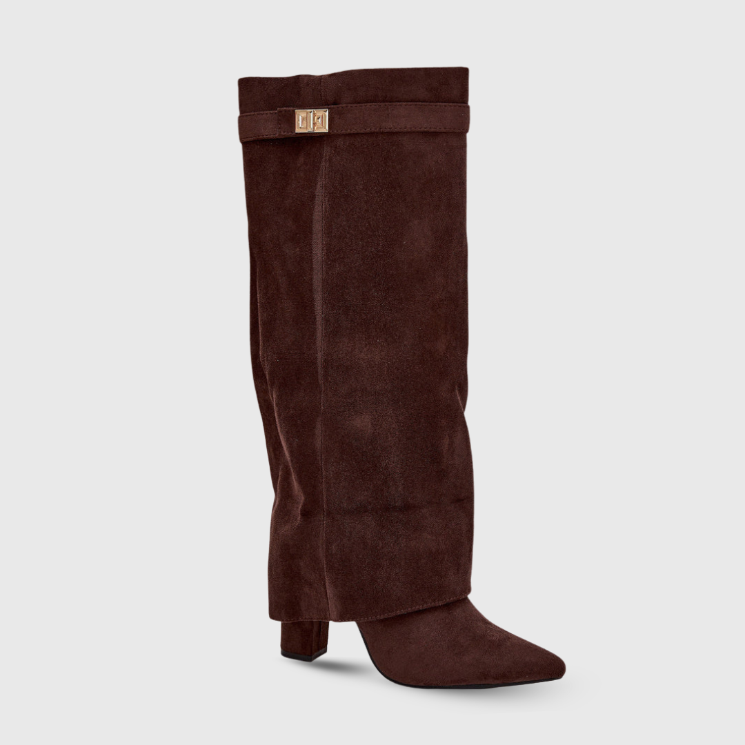 Elegante hohe Stiefel für Damen in zeitlosem Design – Ansicht 3