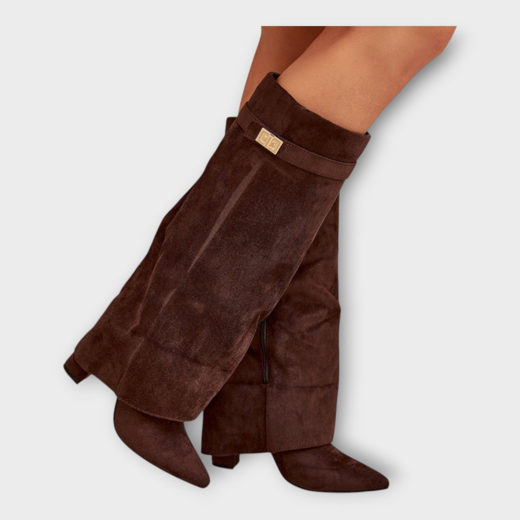 Elegante hohe Stiefel für Damen in zeitlosem Design – Ansicht 10