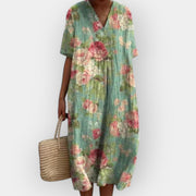 Florales Sommerkleid für Damen – Ansicht 12
