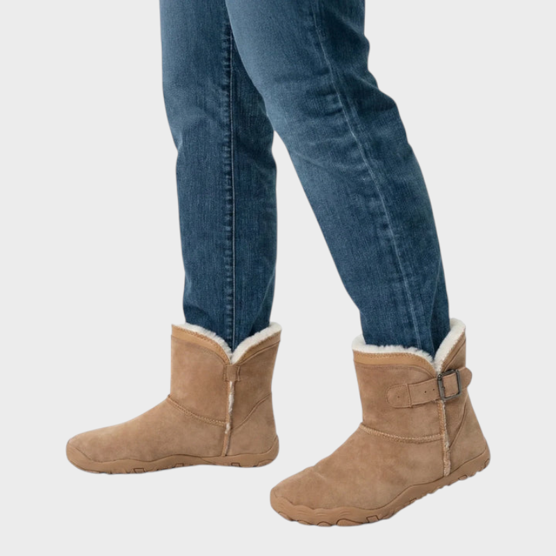 Damen-Ballerina-Schuhe Cozely mit Fellfutter – Ansicht 6