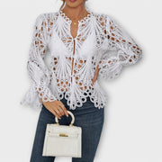 Asymmetrische Damenbluse Savannah – Ansicht 4