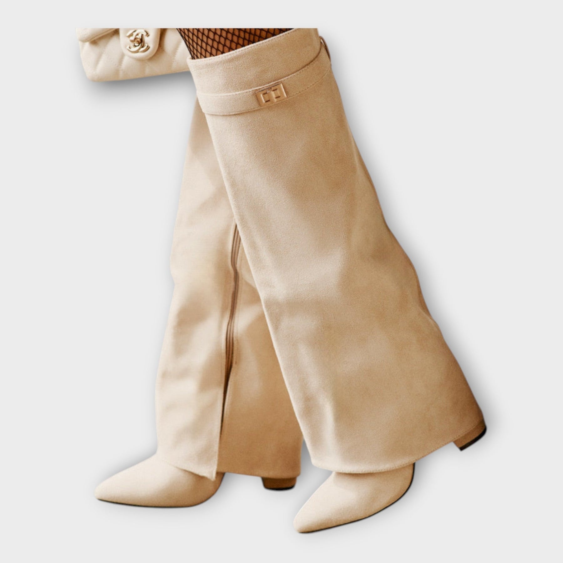 Elegante hohe Stiefel für Damen in zeitlosem Design – Ansicht 11