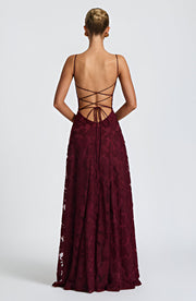 Damen-Maxikleid Francisa mit Spitzenkorsage – Ansicht 6