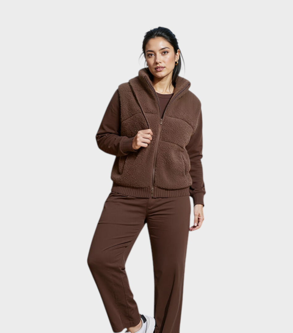Karoline – Dreiteiliges Strick-Lounge-Set für Damen – Ansicht 6