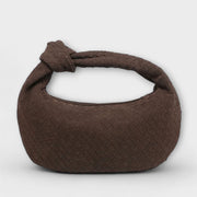 Emi – Große gewebte Tasche für Damen mit Knotendetail – Ansicht 9