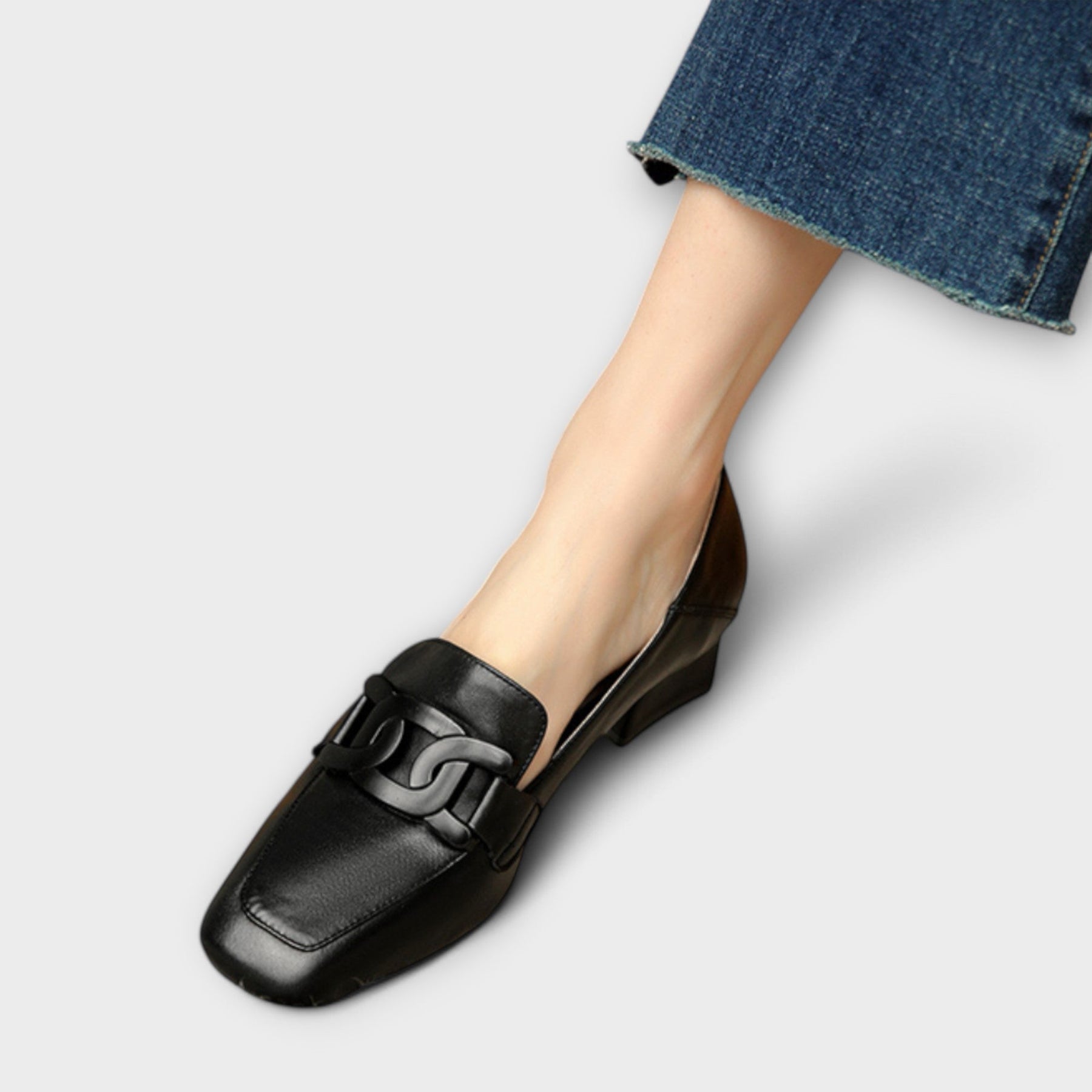 Orthopädische Damen-Lederschuhe Monica – Ansicht 3