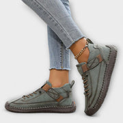 Vintage Chelsea-Boots für Damen mit Schnürung