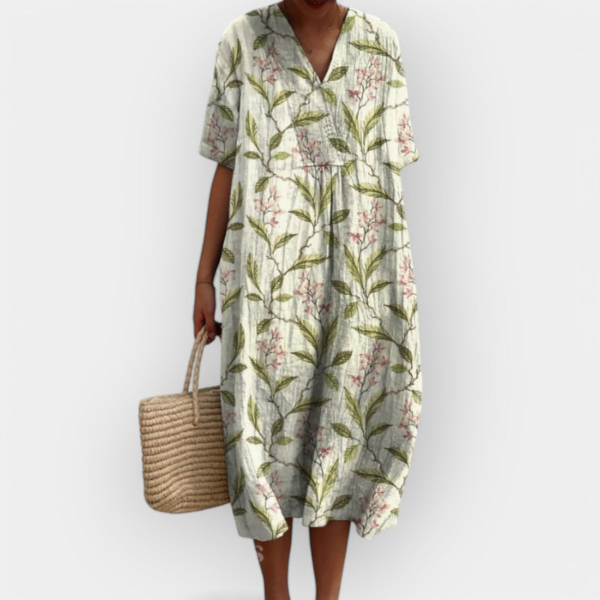 Florales Sommerkleid für Damen – Ansicht 14