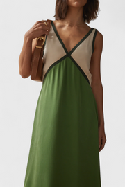 Diamond – Boho-Maxikleid für Damen mit V-Ausschnitt – Ansicht 8