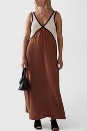 Diamond – Boho-Maxikleid für Damen mit V-Ausschnitt – Ansicht 15