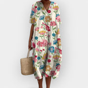 Florales Sommerkleid für Damen – Ansicht 15