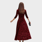 Debbie – Festliches Samtkleid – Ansicht 2