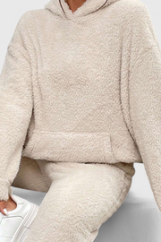 Billie – Weiches Teddy-Lounge-Set für Damen mit Oversize-Sweatshirt und Hose – Ansicht 4