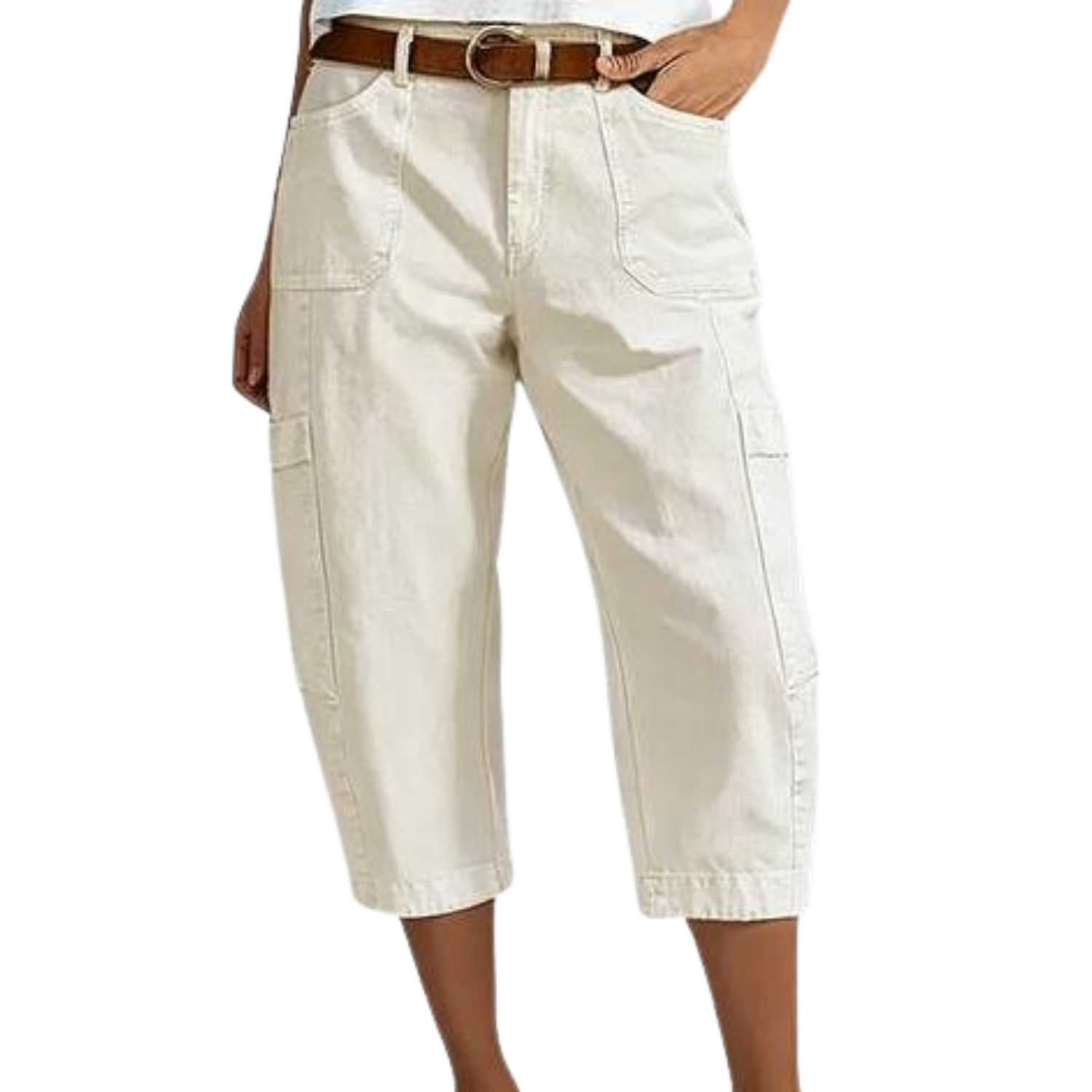 Birgit | Cargo-Caprihose für Damen