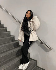 Anastasia – Weiche warme Winterjacke für Damen mit Kapuze – Ansicht 7