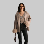 Eira – Verzierte Bluse für Damen mit passendem Bolero