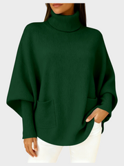 Nikka – Lässiger Damenpullover mit Stehkragen – Ansicht 5