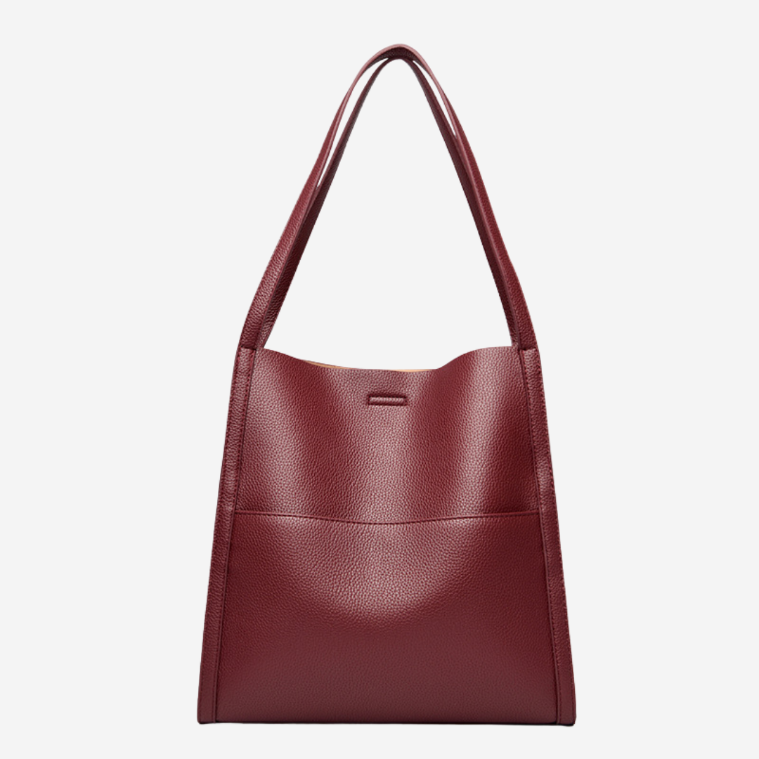 Mariah – Schultertasche für Damen aus echtem Leder – Ansicht 10