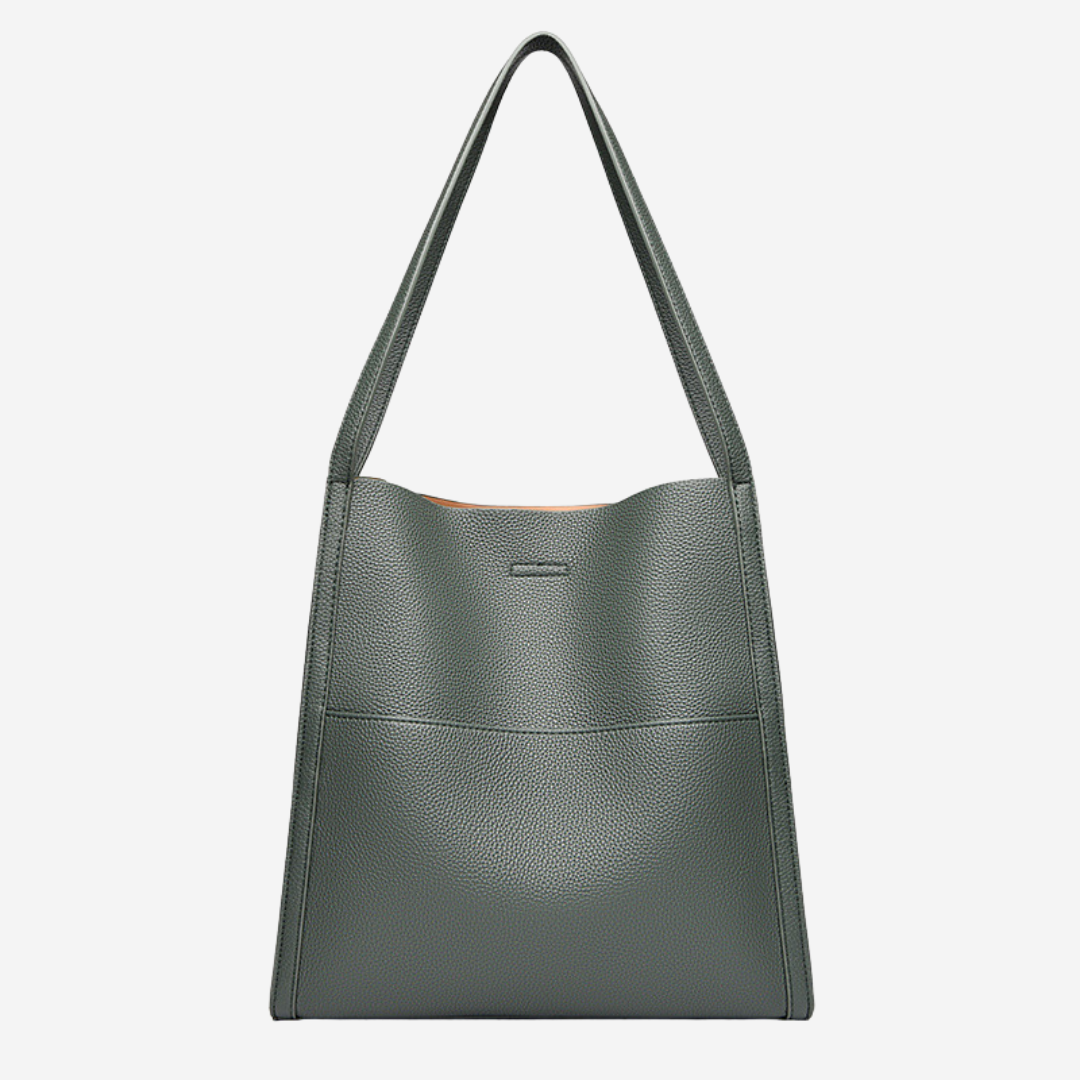 Mariah – Schultertasche für Damen aus echtem Leder – Ansicht 8
