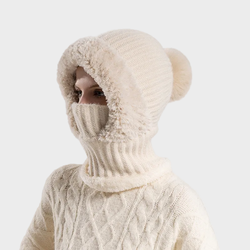 Alpina – 3-in-1-Strickmütze für Damen – Ansicht 10