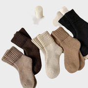 Sally – Wadenlange Damen-Wintersocken aus Baumwolle