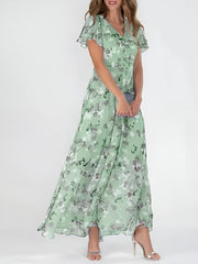 Novak – Elegantes florales Maxikleid für Damen – Ansicht 3