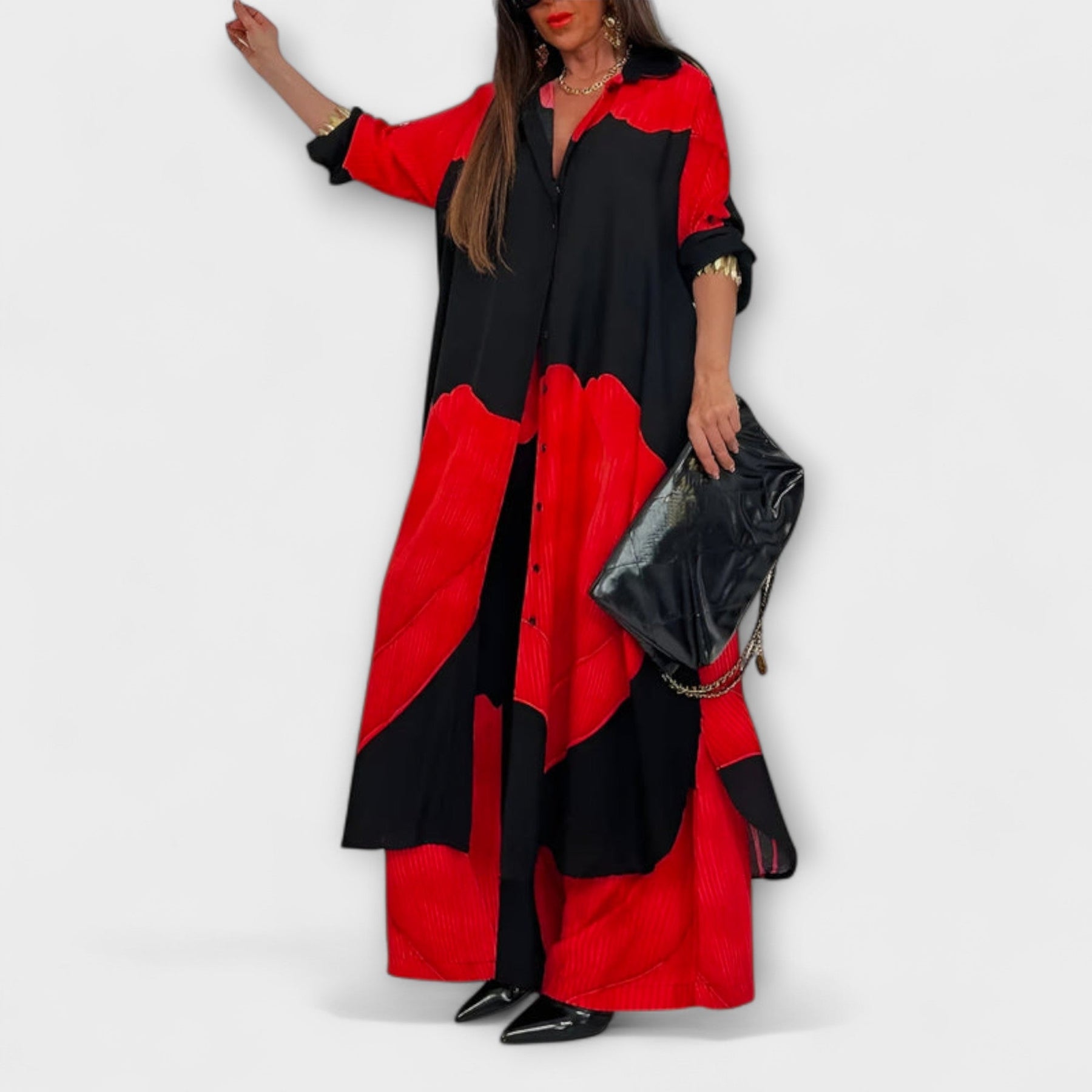Damen-Set Moriel aus Bluse und Hose – Ansicht 2