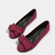 Slip-on-Schuhe für Damen mit Schleife – Ansicht 4