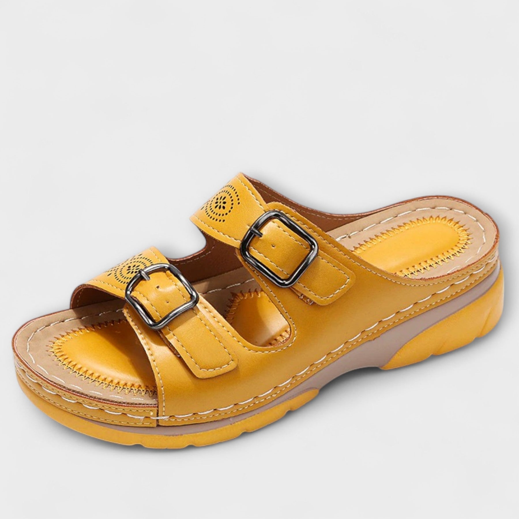 Orthopädische Damen-Ledersandalen – Ansicht 6