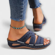 Orthopädische Sandalen für Damen mit täglichem Komfort – Ansicht 2